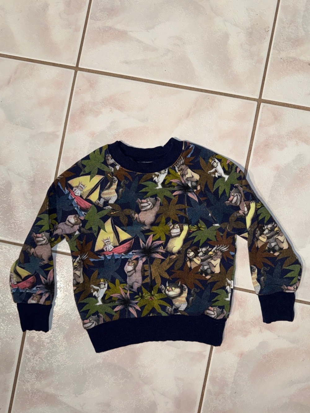 Little Sleepies Where The Wild Things Are Crewneck Pre Owned Size 2T